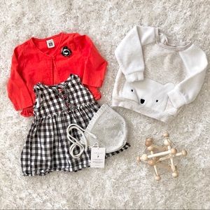 Fall bundle for baby girl, size 3-6 months